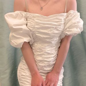 Dolls Kill O.Vianca puff sleeve dress